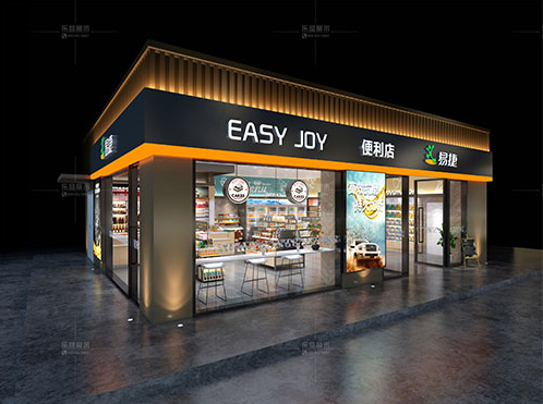 深圳加油站貨架廠家在哪里(中石化便利店貨架擺放效果圖)